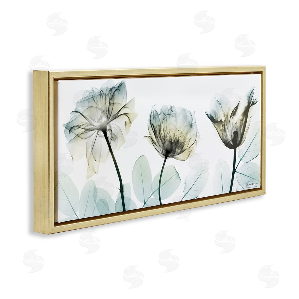 Albert Koetsier Jewels Of Passion Gold Floating Frame Canvas Wall Art Print
