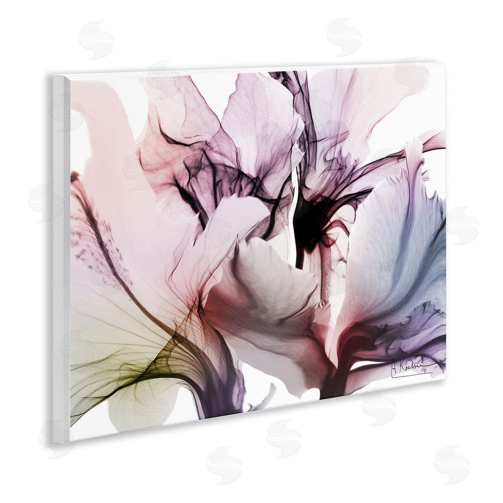 Albert Koetsier Brilliant Song Flower Petals Wooden Wall Plaque Art Print