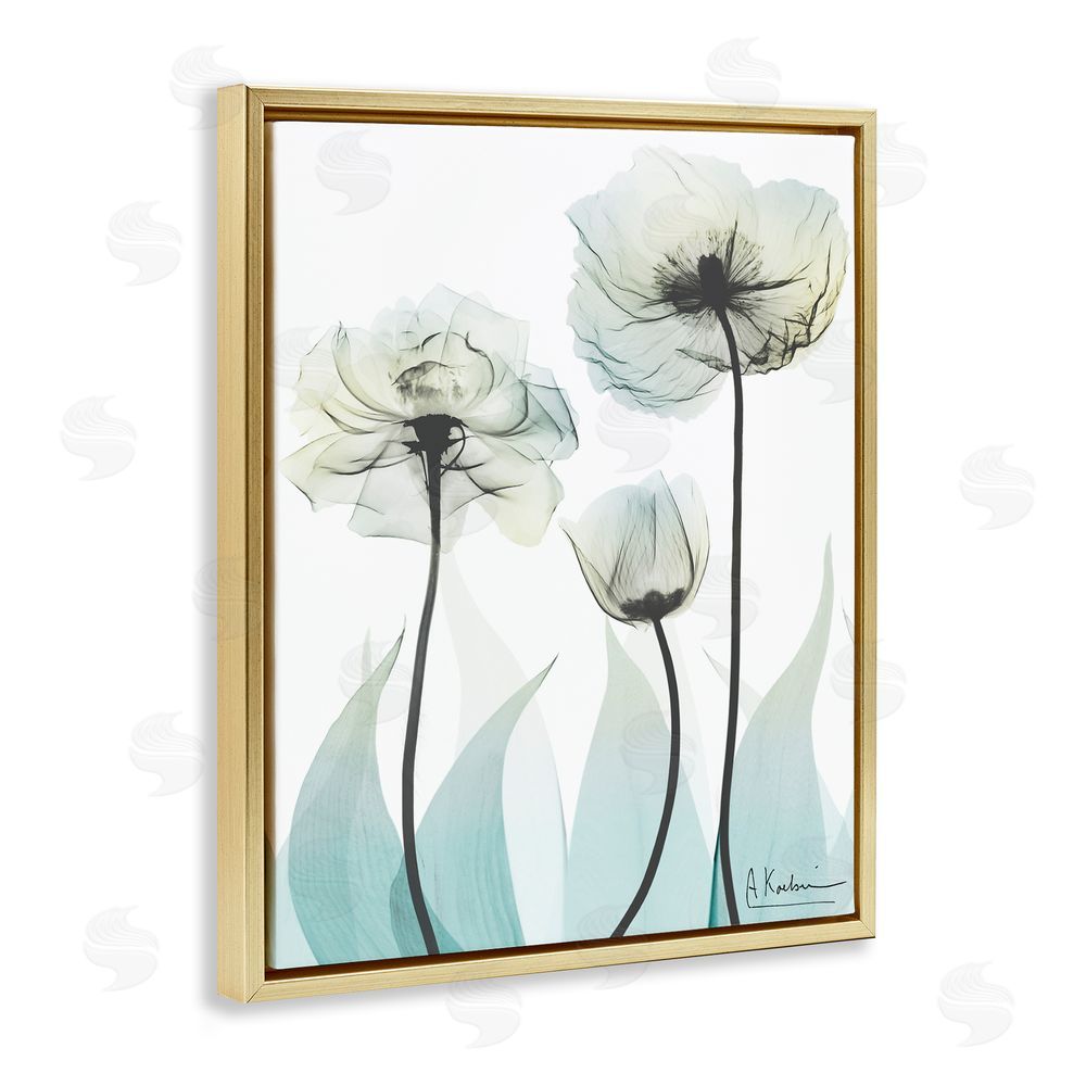Albert Koetsier Luxury Of Creation Gold Floating Frame Canvas Wall Art Print
