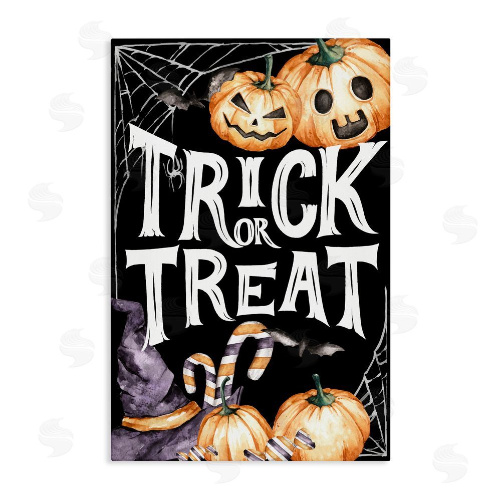 Kim Allen Trick Or Treat Creepy Traditions Canvas Wall Art Print