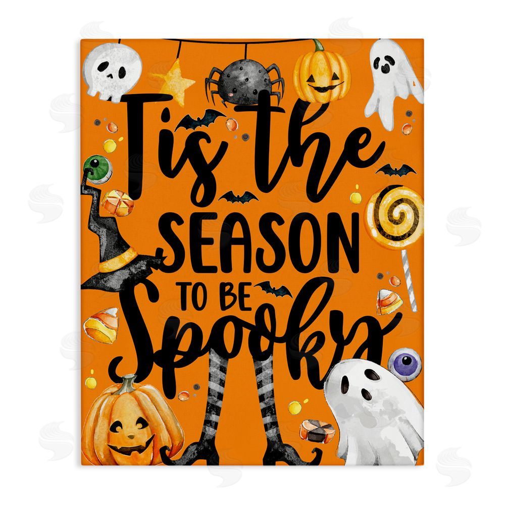 Kim Allen Tis The Spooky Season Canvas Wall Art Print