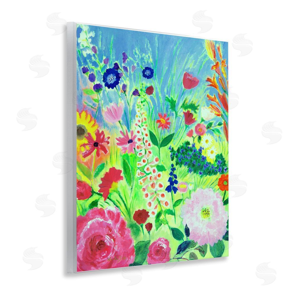 Lee Ann Zirbes Vibrant Summer Botanicals Wall Plaque Art Print