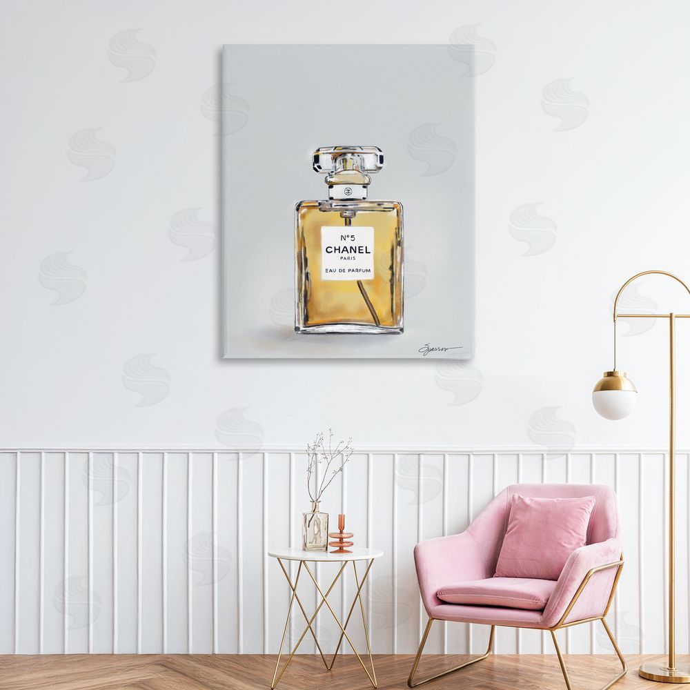 Mary Sparrow Elegant Luxury Perfume Canvas Art on Wall