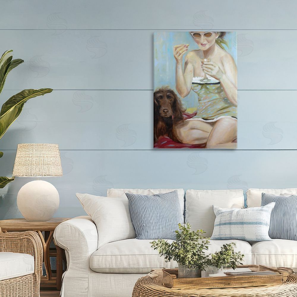 Mary Sparrow Saturday In The Park Canvas Art on Wall