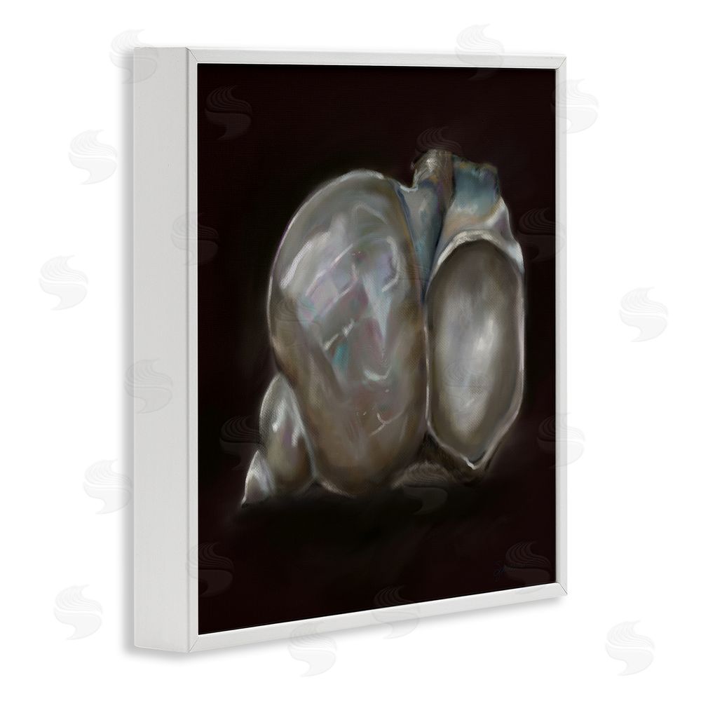 Mary Sparrow Treasure Of Sea Shell White Framed Giclee Wall Art Print