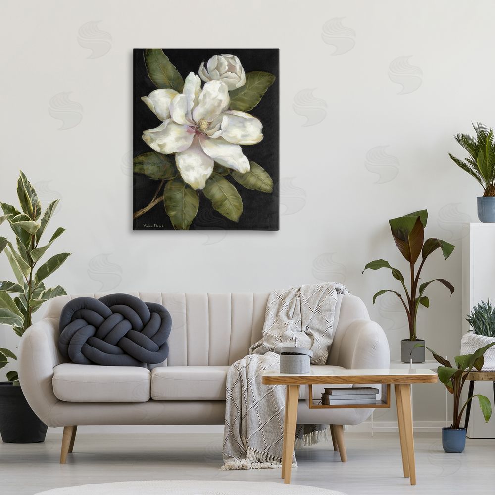 Nan Budding Magnolia Blooms 