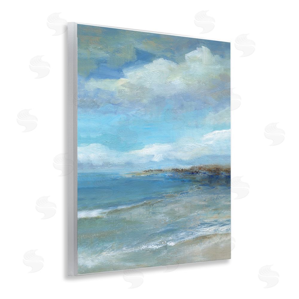 Carol Robinson Shore's Calm Breeze Wooden Wall Plaque Art Print
