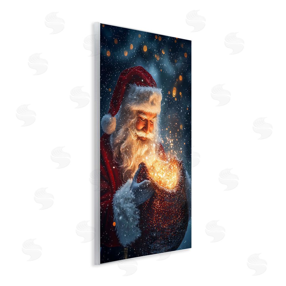 Franklyn Gregory Santa's Bag of Magic Wall Plaque Art Print