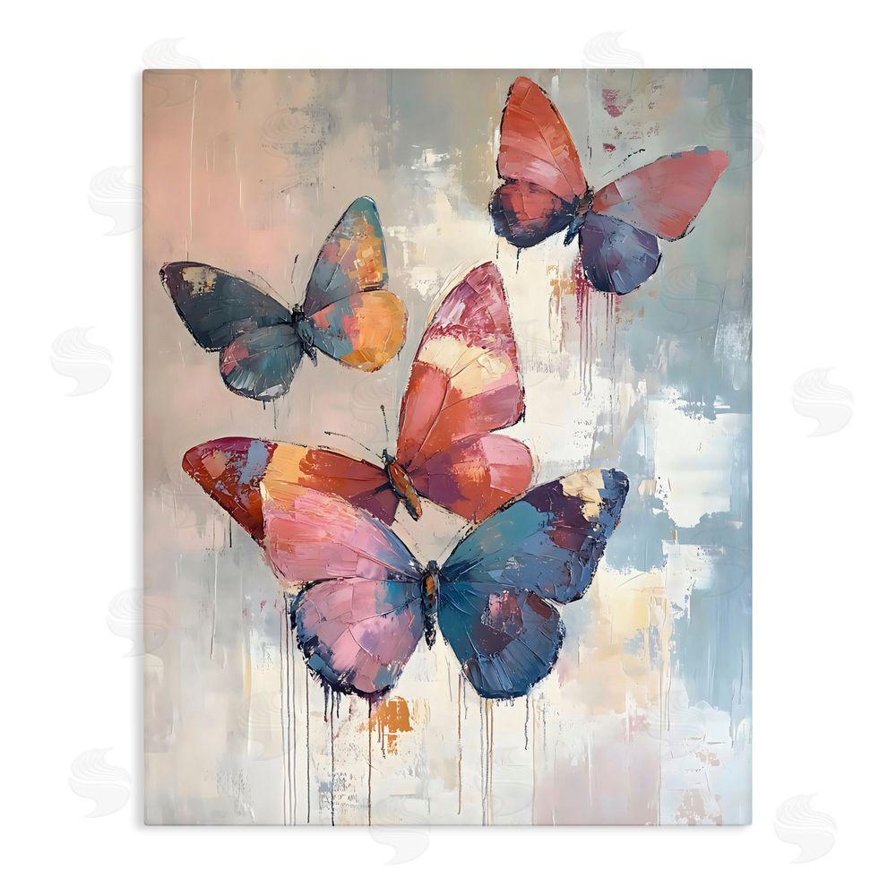 Creative Studio Butterfly Beauty in Flight Stretched Canvas Wall Art Print