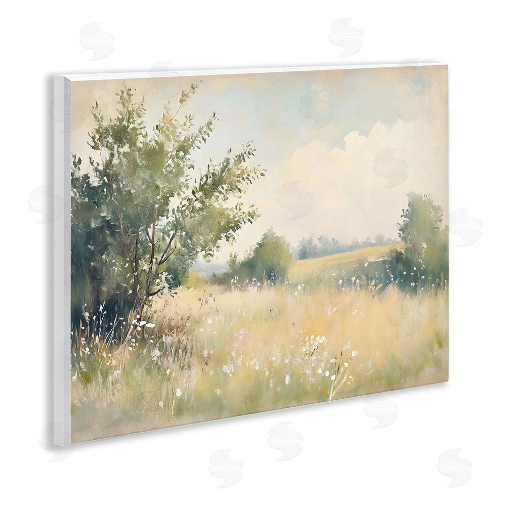 Creative Studio Summer Meadow in Soft Light Wall Plaque Printed Art