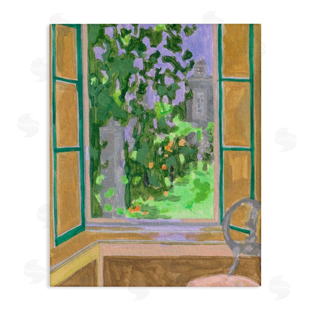 Melissa Wang Seat For Spring Expression Stretched Canvas Wall Art Print