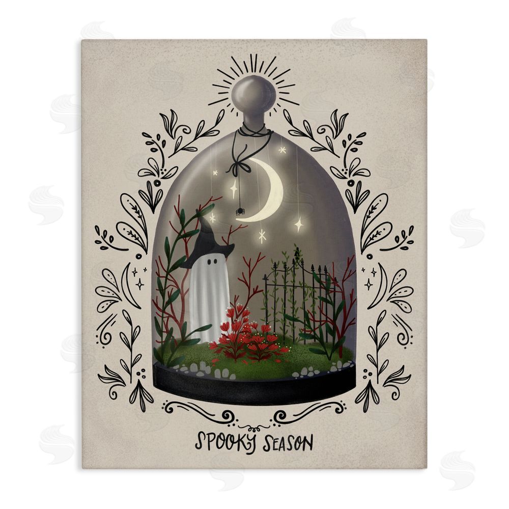Giao Williams Spooky Season Dome Canvas Wall Art Print