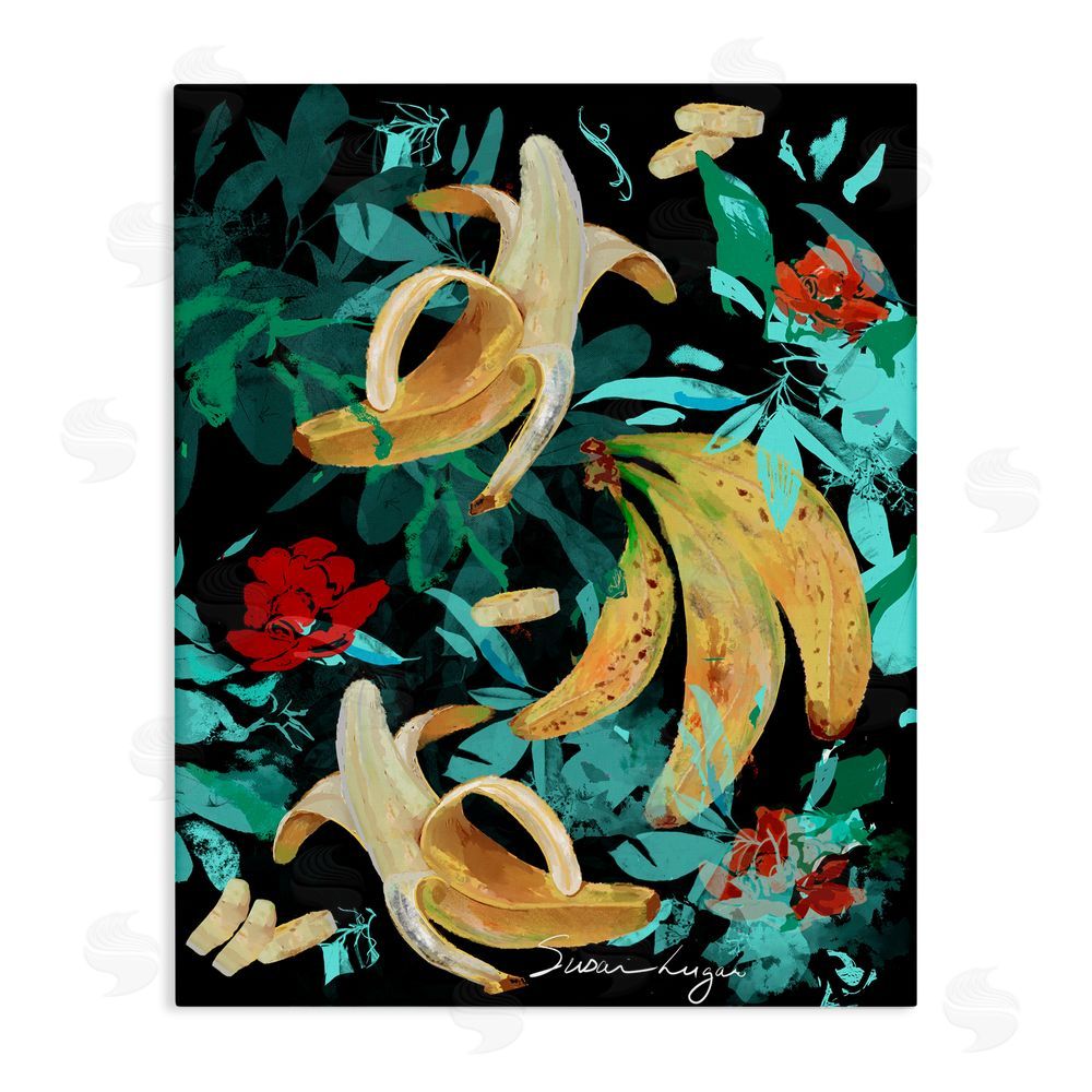 Susan Lugar Banana Medley Abstraction Canvas Wall Art Print