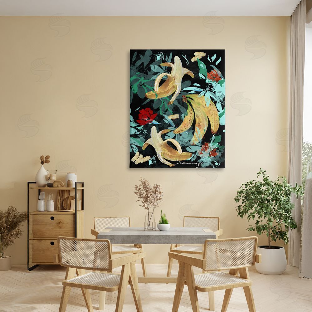 Susan Lugar Banana Medley Abstraction Canvas Art on Wall
