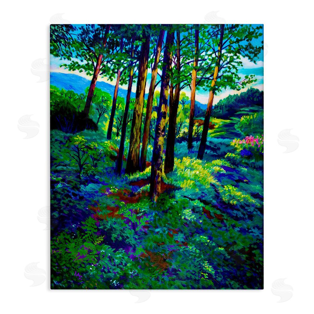 Lee Ann Zirbes Blue Ridge Mountain Breezes Canvas Wall Art Print