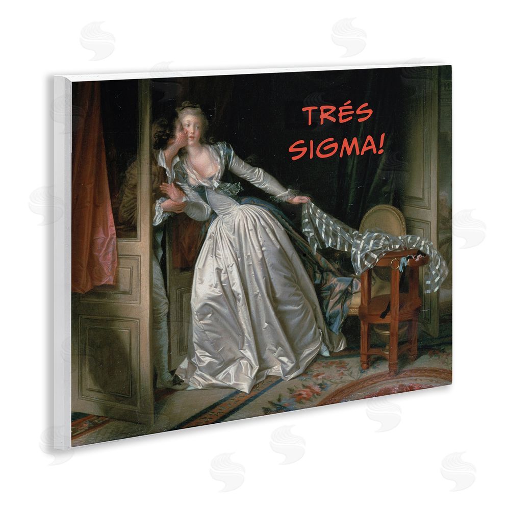 Grotto Studios Iconic Tres Sigma Wall Plaque Art Print