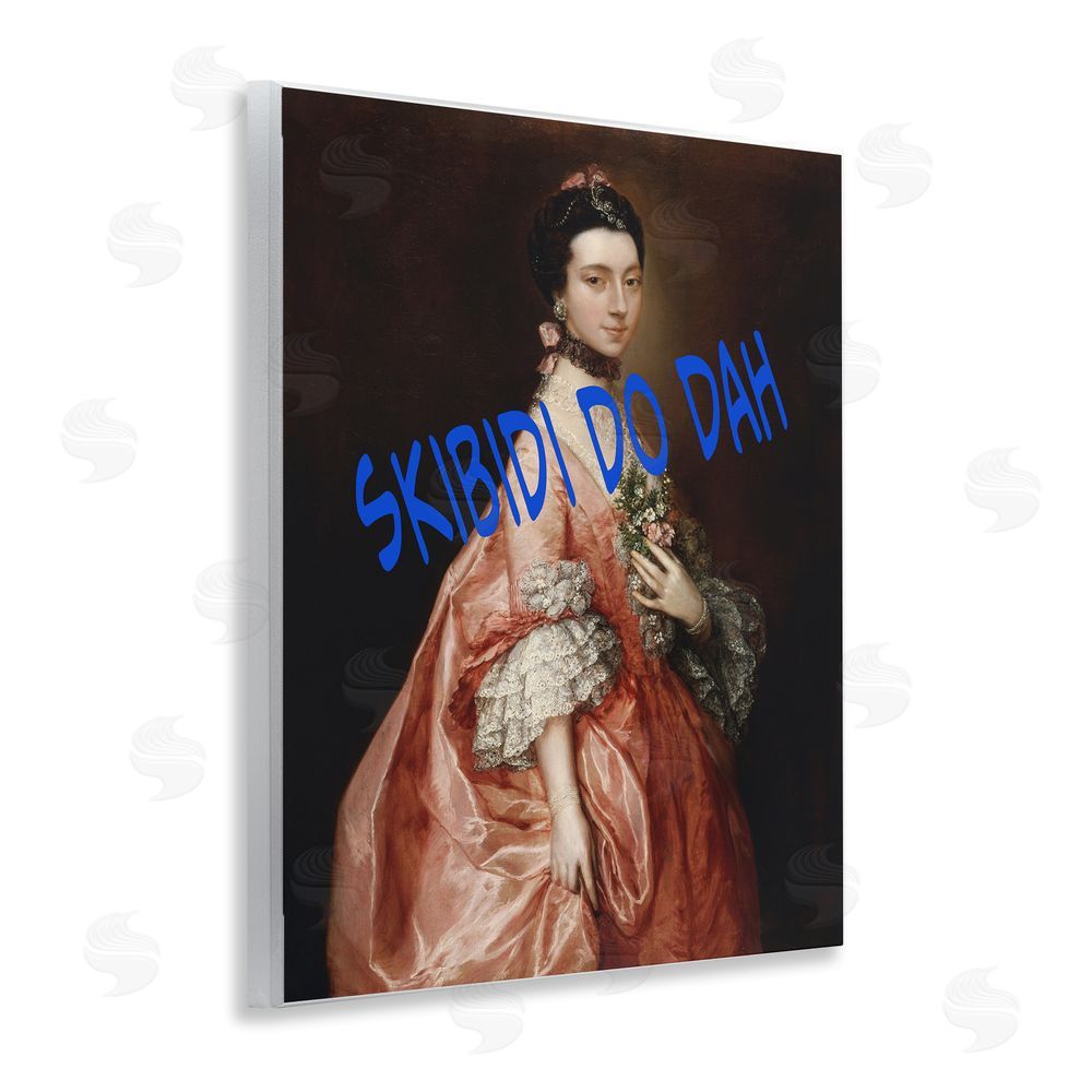 Grotto Studios Iconic Skibidi Do Dah Wall Plaque Art Print