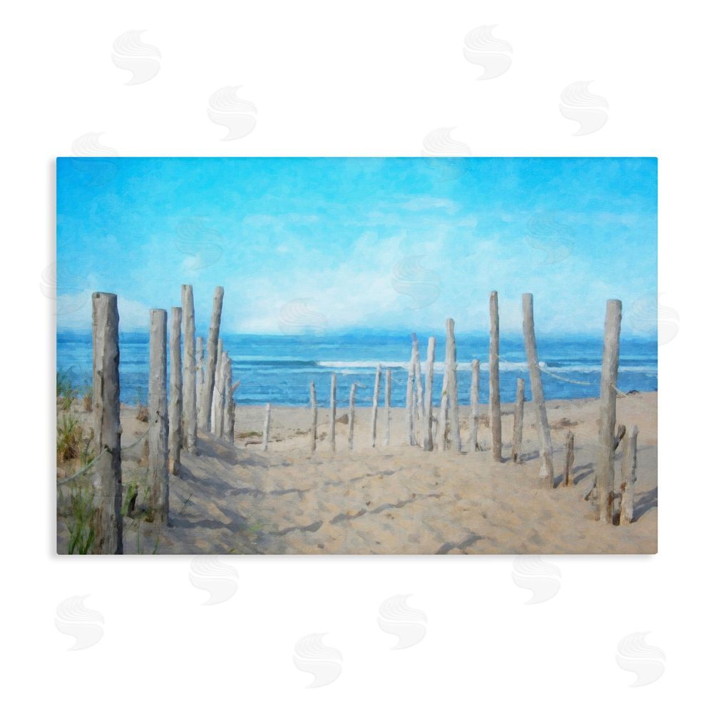 Grotto Studios National Seashore Vista Stretched Canvas Wall Art