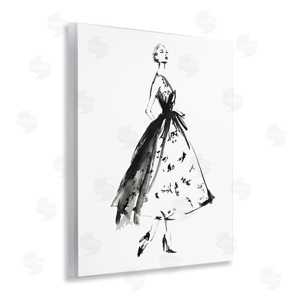 Svetlana Aleynikova Ethereal Couture Contour Wooden Wall Plaque Art Print
