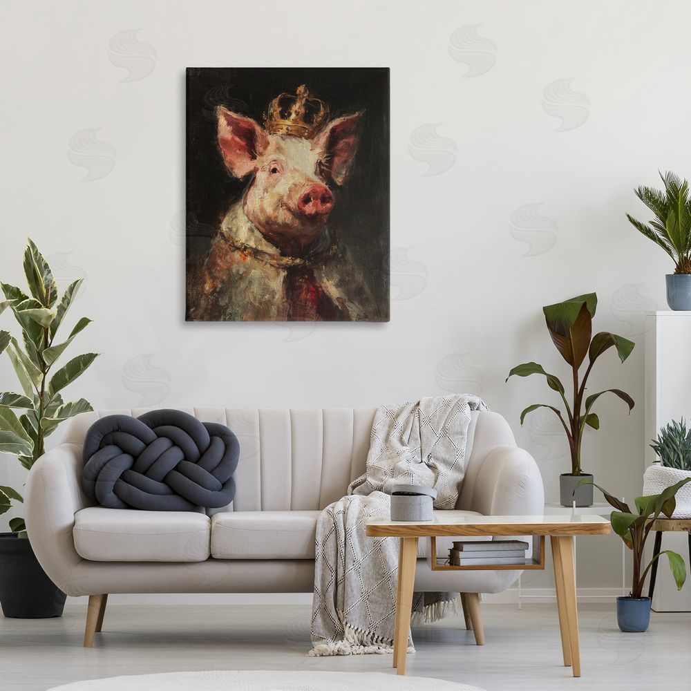 Svetlana Aleynikova Royal Swine Portrait 
