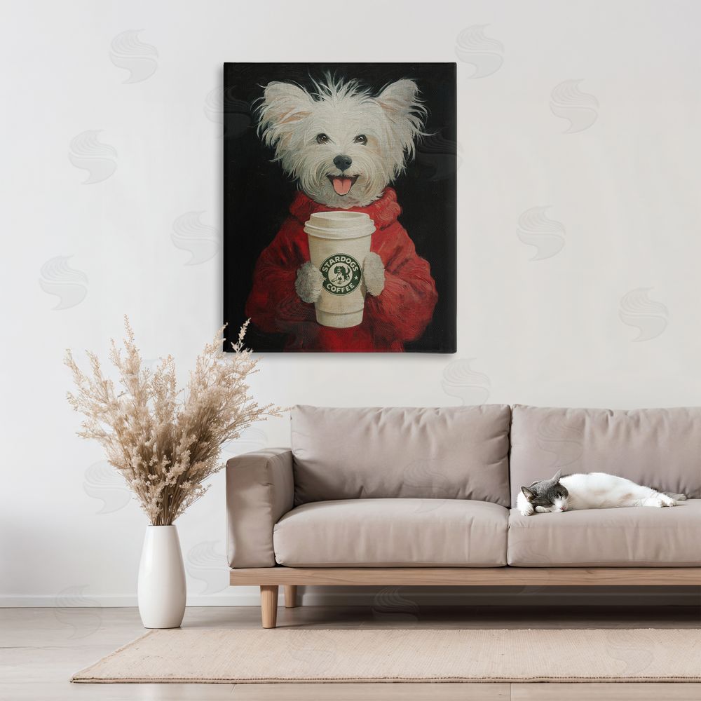 Svetlana Aleynikova Cappuccino Cutie Puppy & Coffee