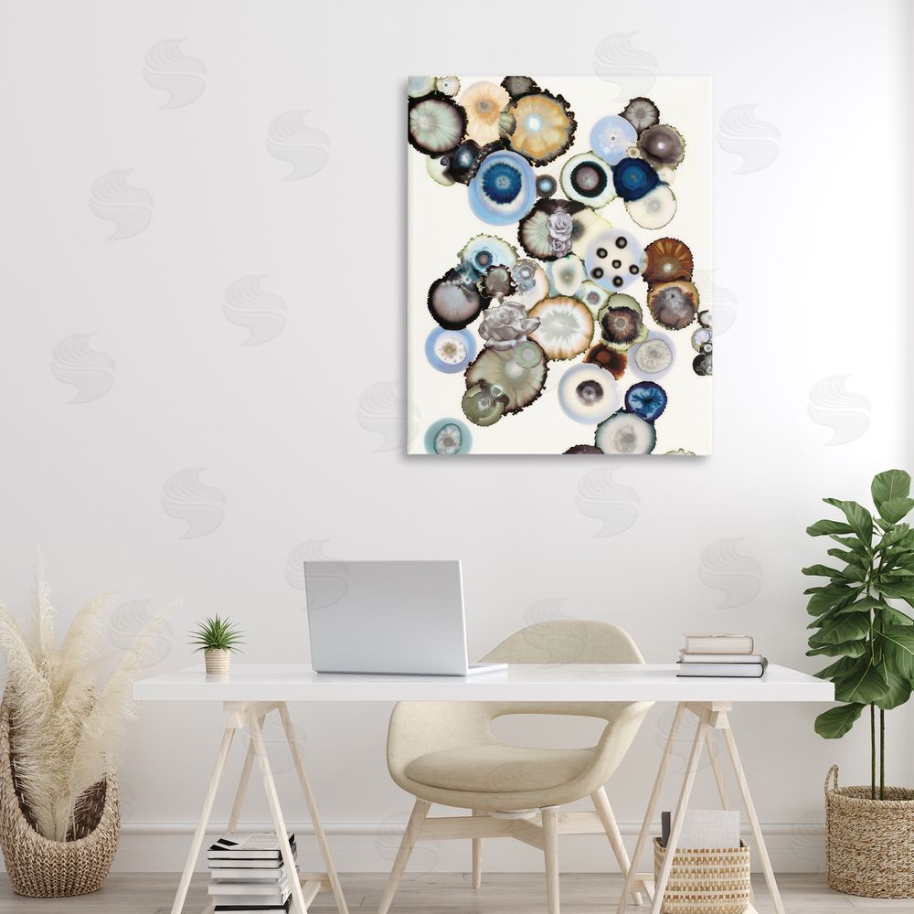 Laura Van Horne Clustered Geodes and Roses
