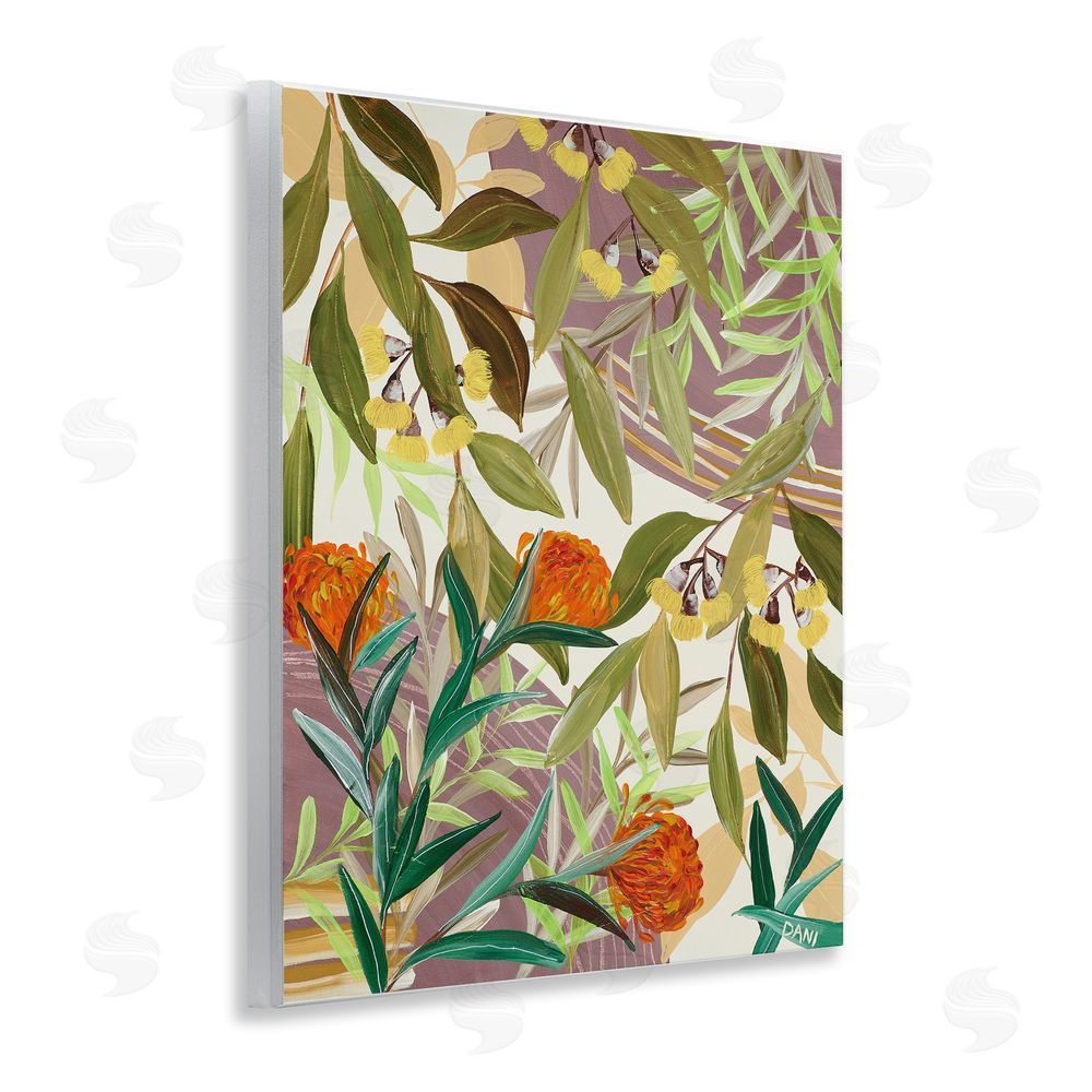 Dani Heyward Walk With Me Blooms Wooden Wall Plaque Art Print