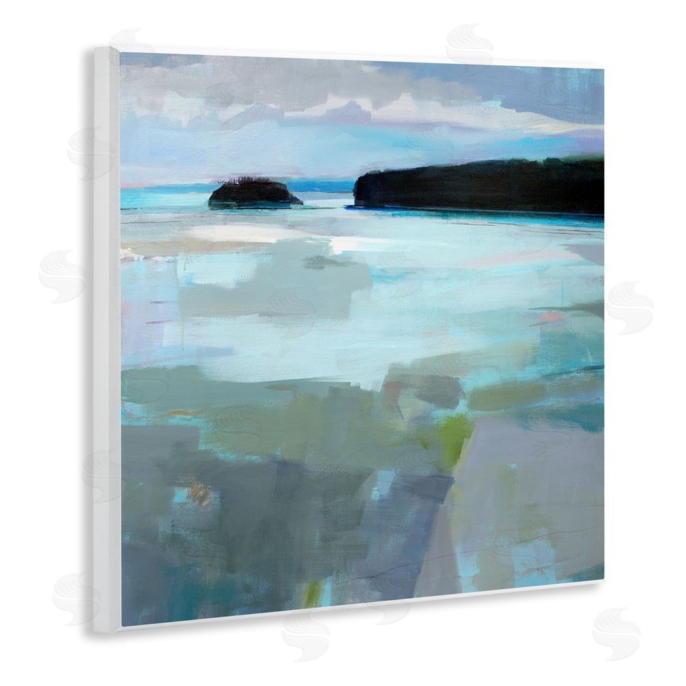 Kathleen Robbins Freeport Maine Abstraction Wooden Wall Plaque Art Print