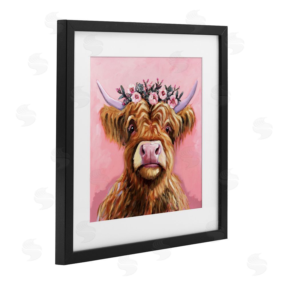Lucia Stewart Grace Of The Glen Black Framed Print Under Glass Wall Art