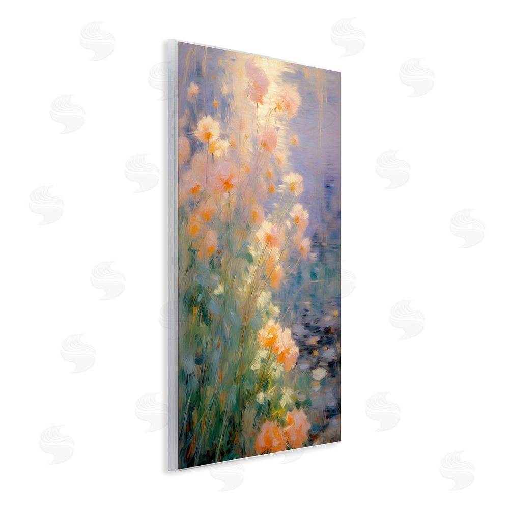 Angie Hawke Sunlit Pastel Blossoms Impression Wall Plaque Printed Art