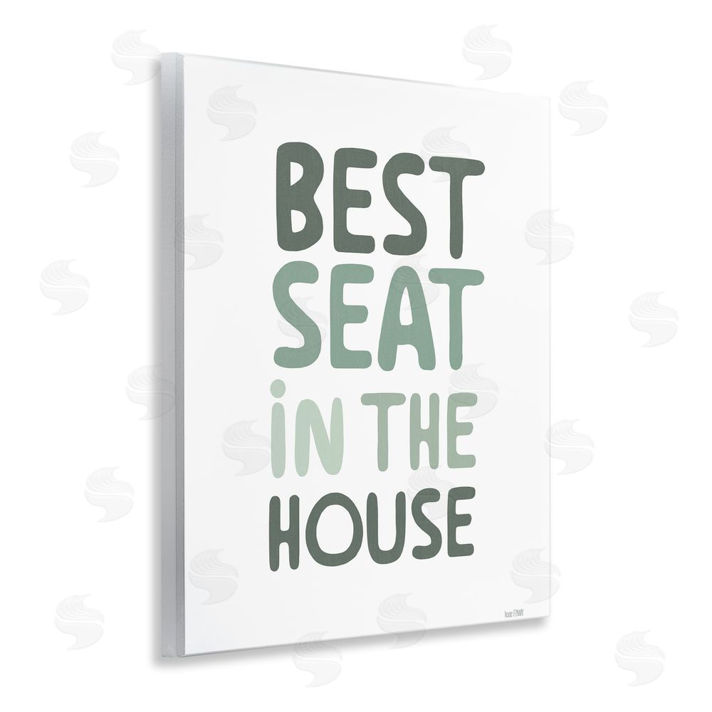 House Fenway Green Best Seat in House Wall Plaque Art Print