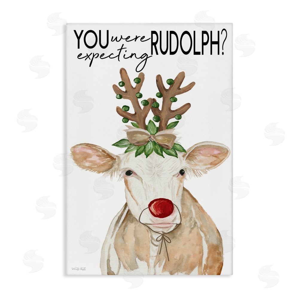 Cindy Jacobs You Were Expecting Rudolph Canvas Wall Art Print