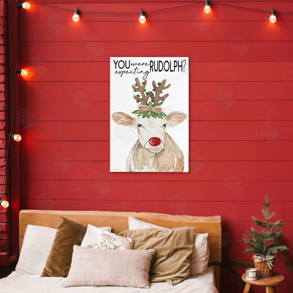 Cindy Jacobs You Were Expecting Rudolph Canvas Art on Wall