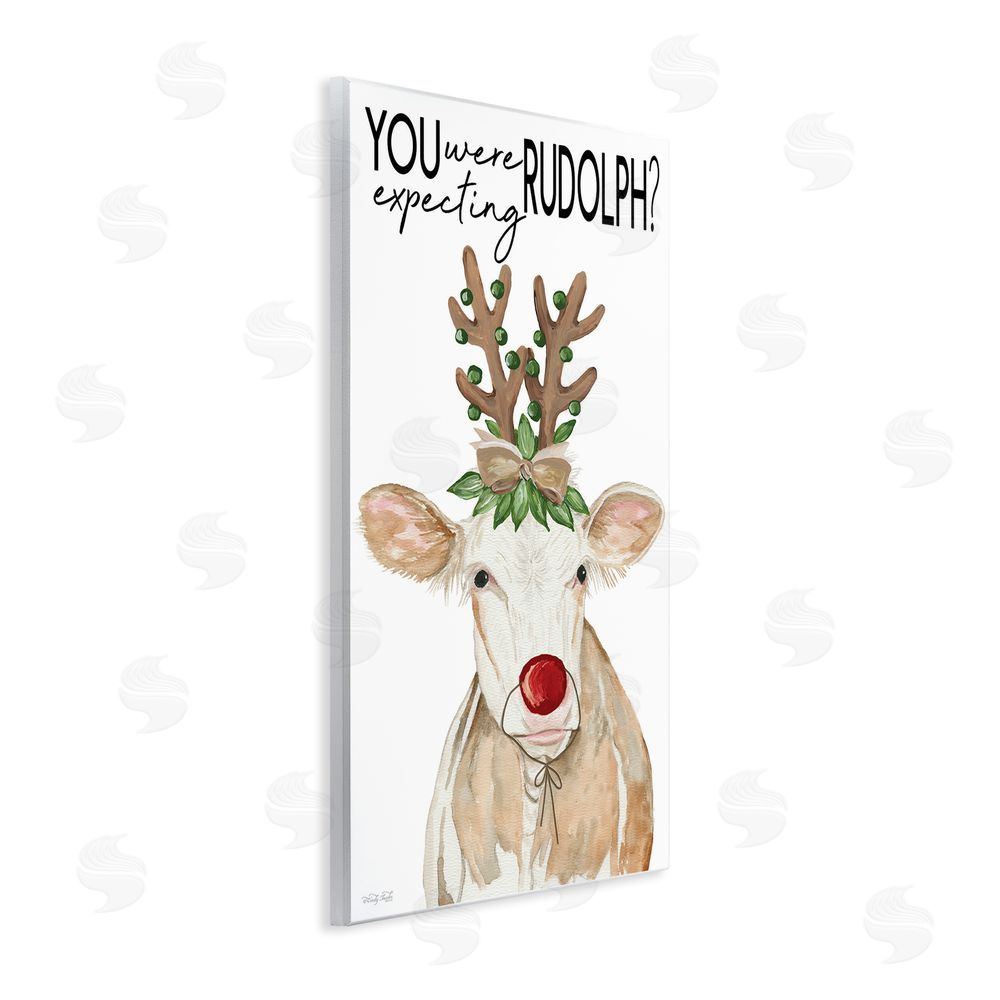 Cindy Jacobs You Were Expecting Rudolph Wall Plaque Art Print