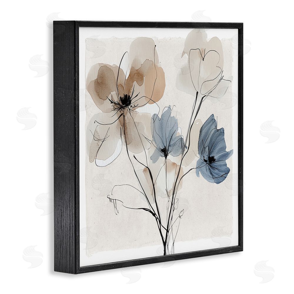 Annabelle Hall Bundle of Reclaimed Pleasures Black Framed Giclee Wall Art Print