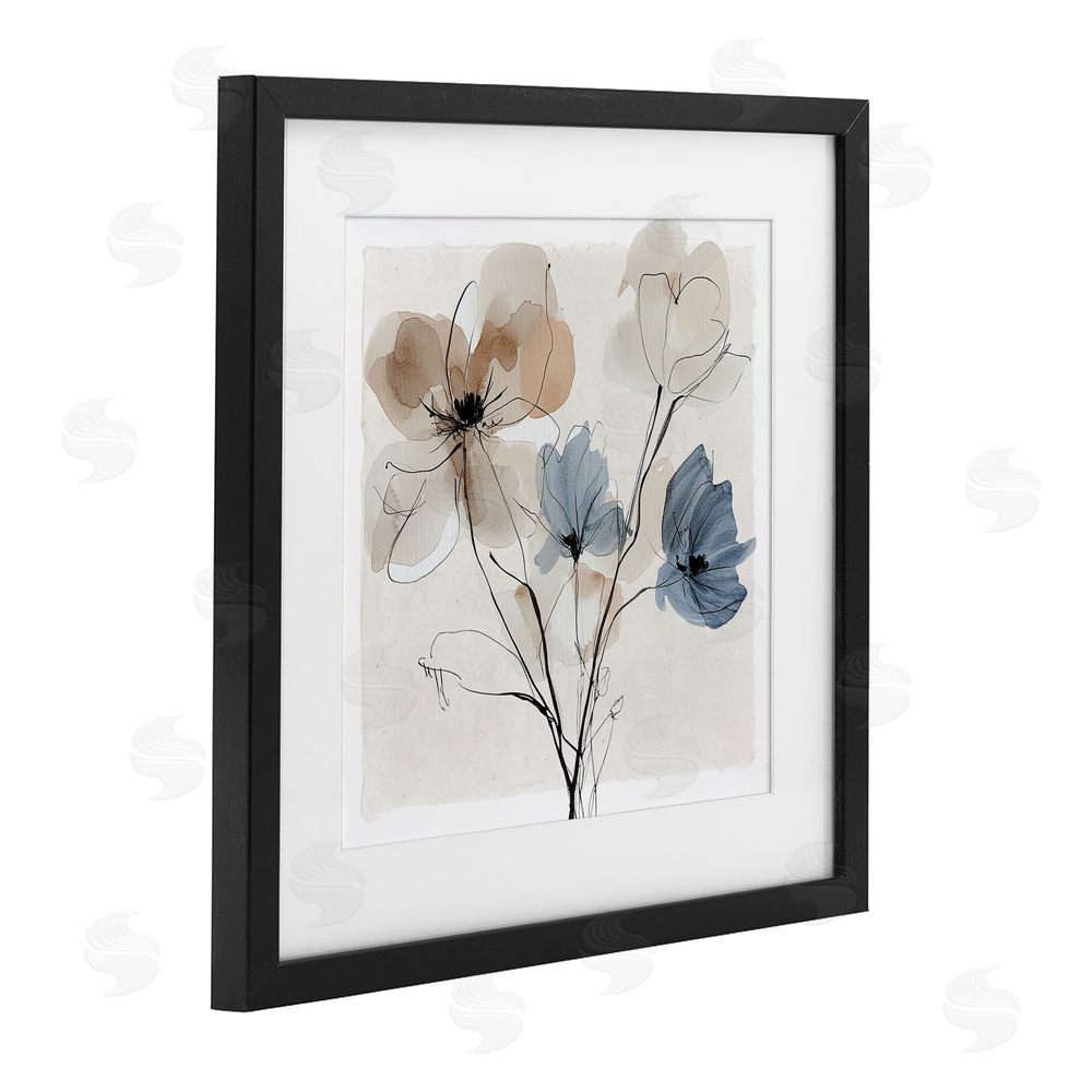 Annabelle Hall Bundle of Reclaimed Pleasures Black Framed Print Under Glass Wall Art
