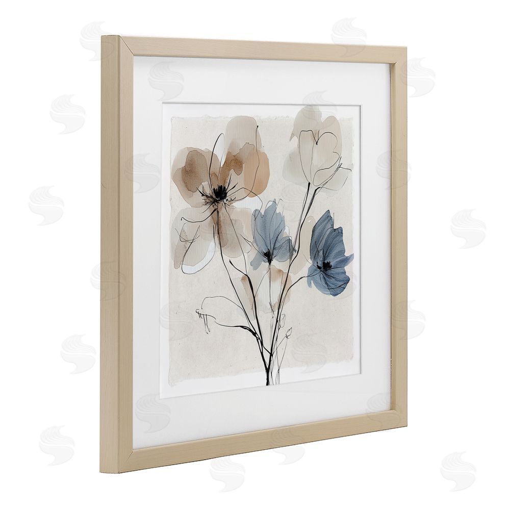 Annabelle Hall Bundle of Reclaimed Pleasures Brown Framed Print Under Glass Wall Art