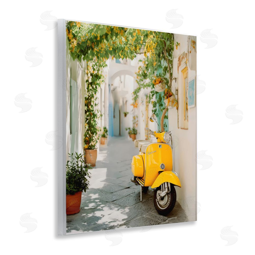 Franklyn Gregory Vacation Ride Through Alley Wall Plaque Printed Art