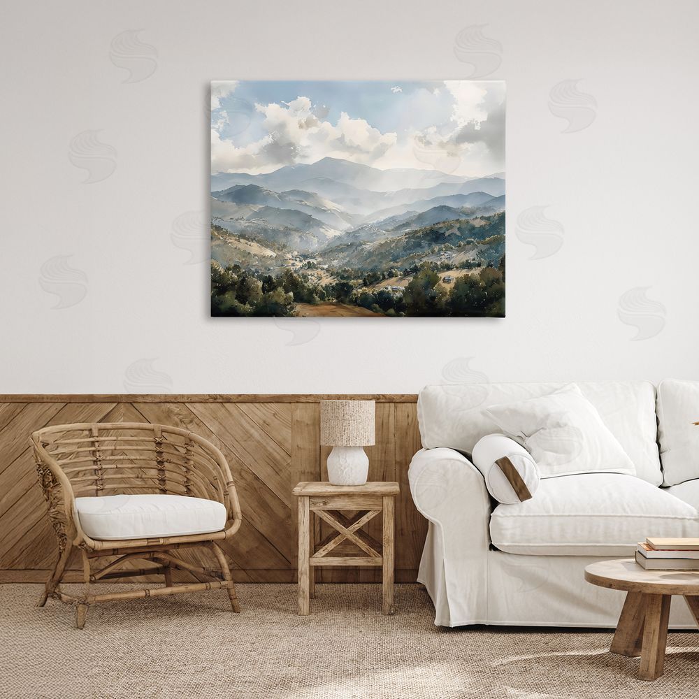 Franklyn Gregory Everything Under The Sun Stretched Canvas Wall Art in Room