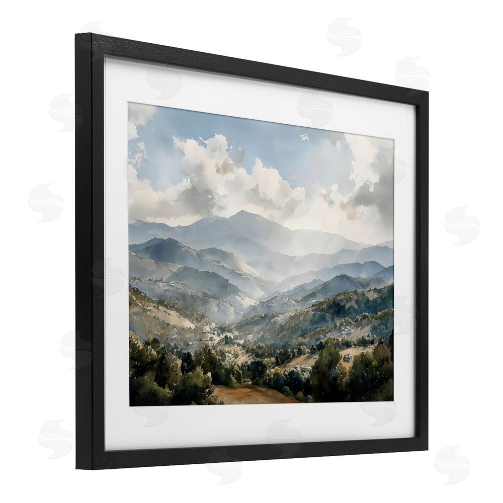 Franklyn Gregory Everything Under The Sun Black Framed Print Under Glass Wall Art