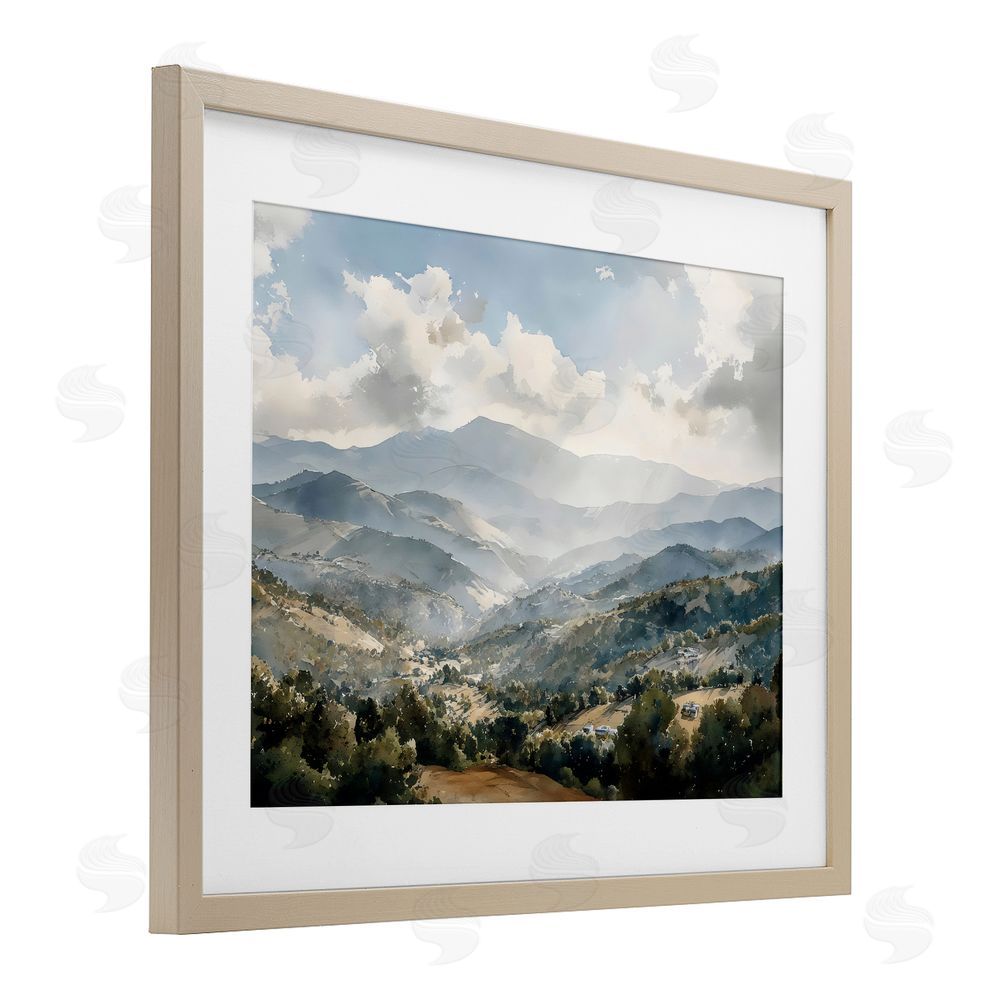 Franklyn Gregory Everything Under The Sun Brown Framed Print Under Glass Wall Art