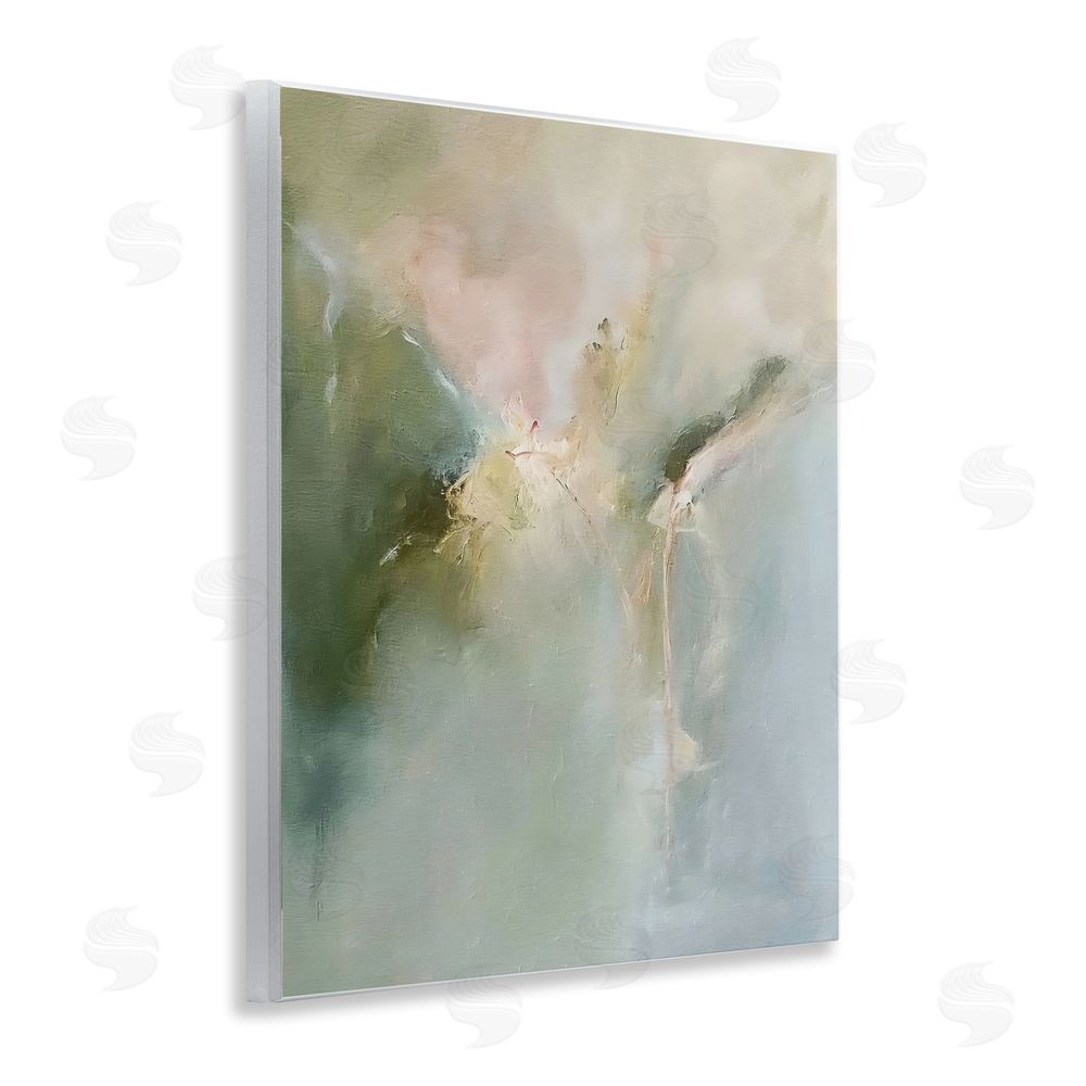Riley B Ethereal Brushwork Harmony Wall Plaque Home Decor Art Print