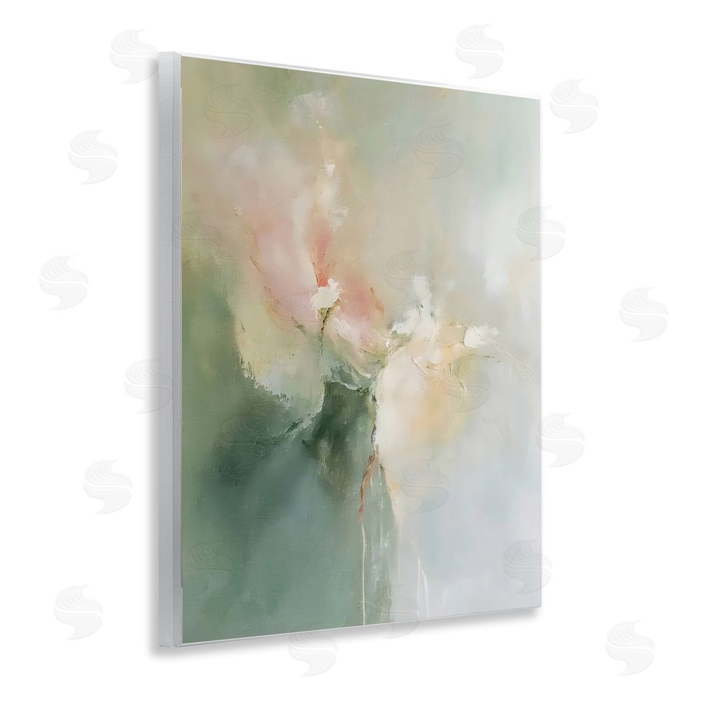 Riley B Ethereal Brushwork Abstraction Wall Plaque Home Decor Art Print
