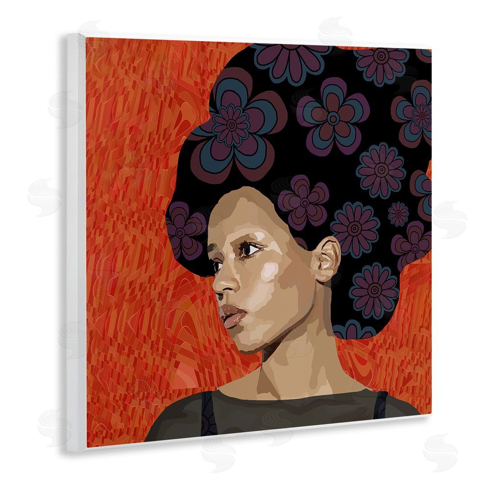 Lynnda Rakos Portrait Of A Dreamer Wooden Wall Plaque Art Print