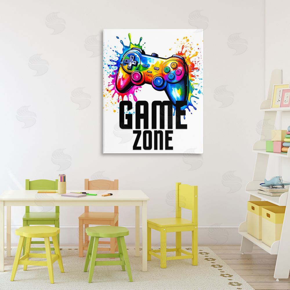 Kim Allen Game Zone Bright Splash 