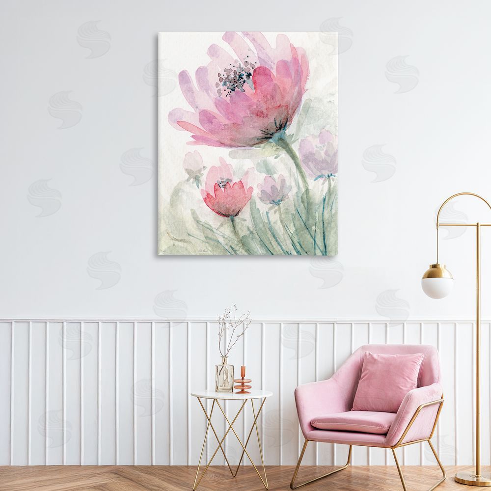 Patti Bishop Pink Flower Blossoms 