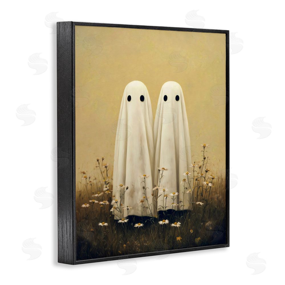 Arlington Prints Daisy Ghost Couple Black Framed Giclee Print Wall Art