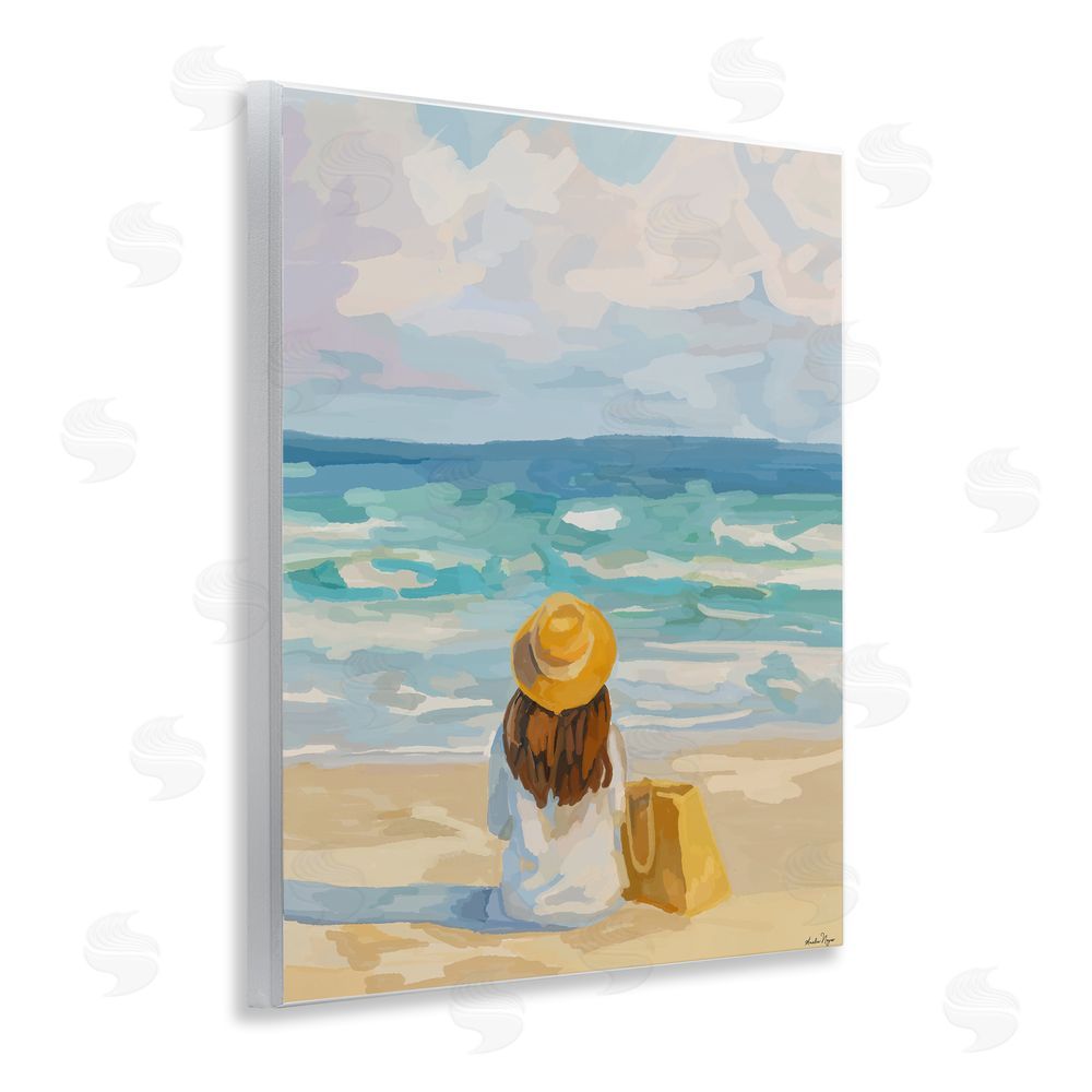 Amelia Noyes Peaceful At The Beach Wall Plaque Art Print