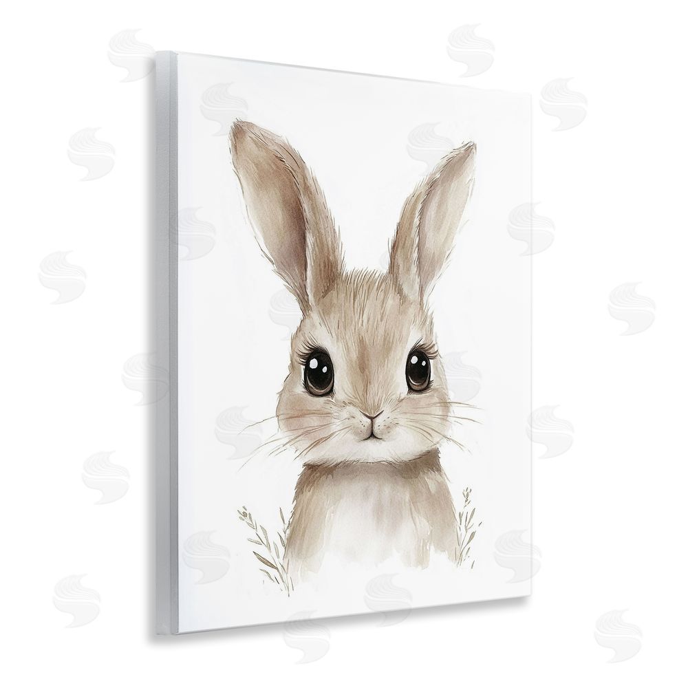 Ramona Murdock Nursery Babies Bunny Wall Plaque Art Print