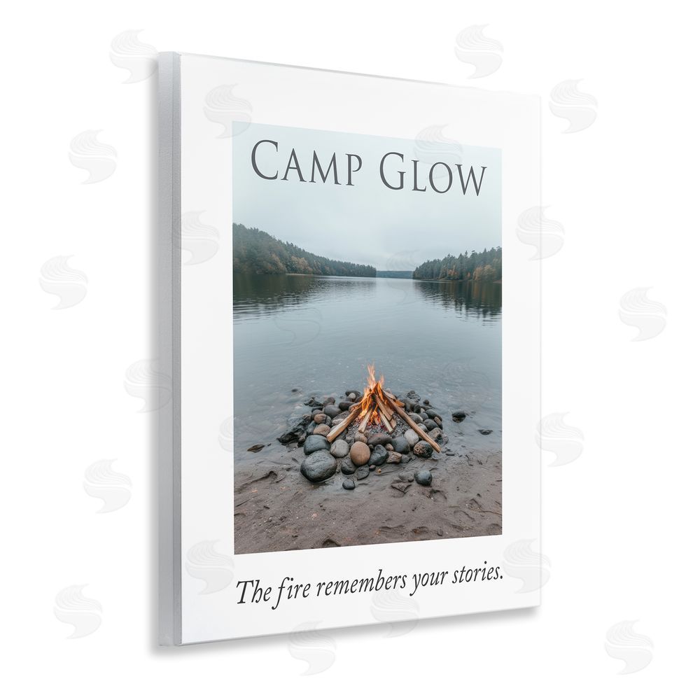 A Barefoot Stylist Fire Remembers Your Stories Wall Plaque Art Print